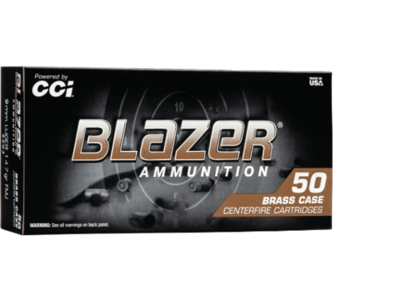 Blazer Brass Ammunition 9mm Luger 147 Grain Full Metal Jacket