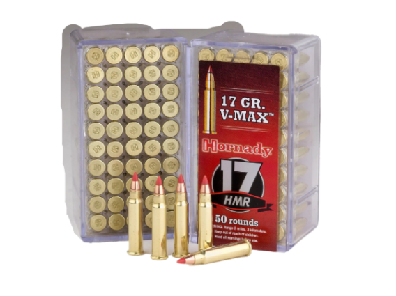 Hornady Varmint Express Ammunition 17 Hornady Magnum Rimfire (HMR) 17 Grain V-MAX