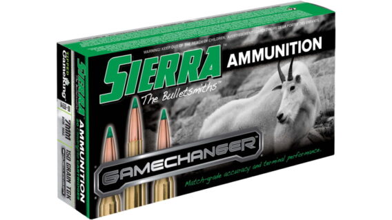 Sierra GameChanger 7mm Remington Magnum 150 grain Sierra Tipped GameKing Brass 500 rounds