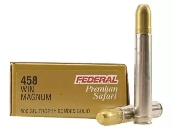 Federal Premium Safari Ammunition 458 Winchester Magnum
